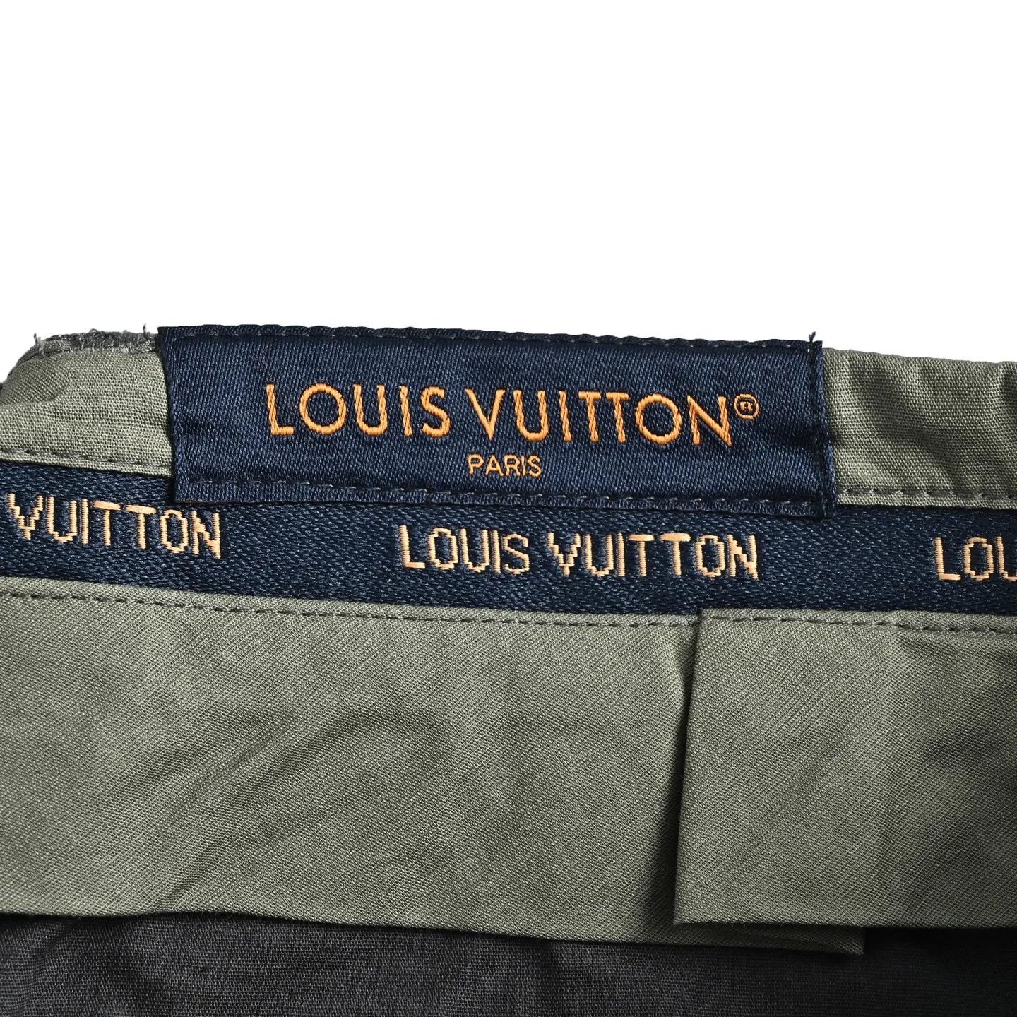 Louis Vuitton Chain Wool Trousers
